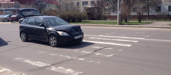 Accident la Poşta Veche, Chişinău - Sputnik Moldova