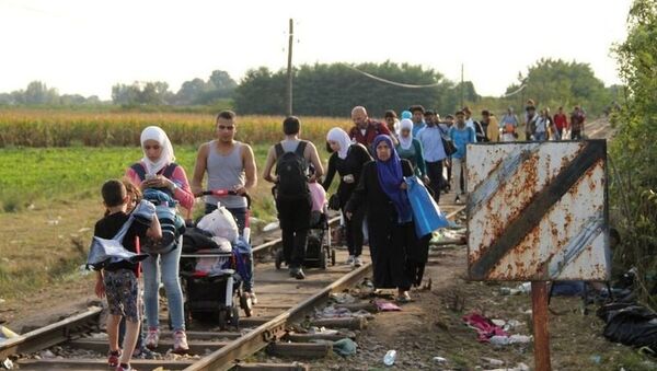 венгерская полиция задержала рекордное число мигрантов - Sputnik Moldova-România