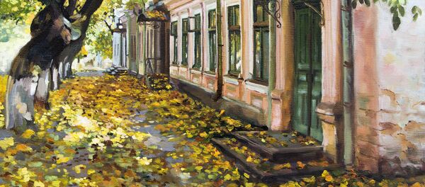 Старый Кишинев осенью, ул. М. Еминеску Старый Кишинев осенью, ул. М. Еминеску - Sputnik Молдова