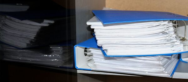 Папки с документами, фото из архива - Sputnik Moldova