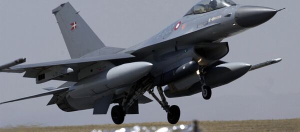 Danish air forces F-16 fighter - Sputnik Moldova