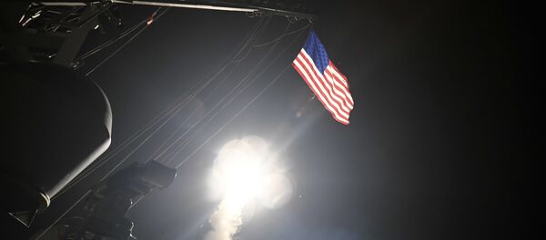 US-Zerstörer USS Porter (DDG-78) feuert Tomahawk-Raketen im Mittelmeer ab (Symbolbild) - Sputnik Moldova-România