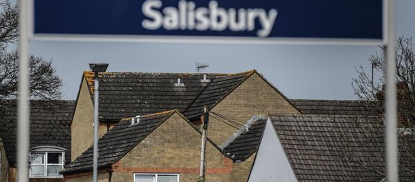 Указатель на въезде в город Солсбери - Sputnik Молдова