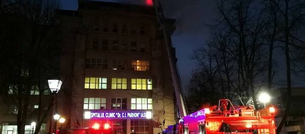 Incendiu la Spitalul de Boli Cardiovasculare din Iași - Sputnik Moldova