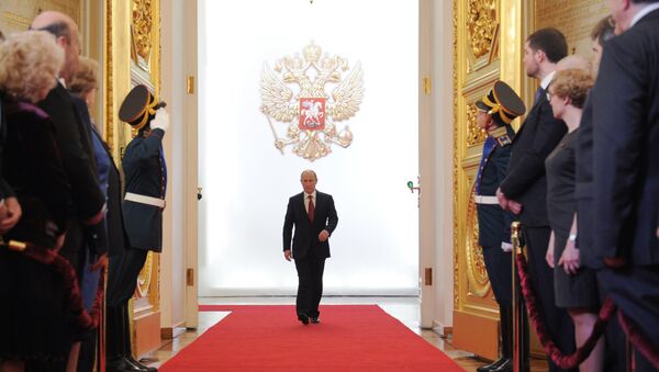 Церемония инаугурации избранного президента РФ В.Путина - Sputnik Moldova-România