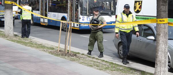 Сообщение о бомбе в банке Кишинева - Sputnik Молдова