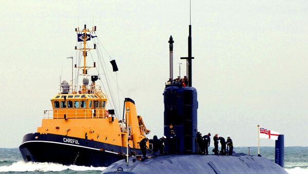 File Photo of UK Submarine - Sputnik Moldova-România
