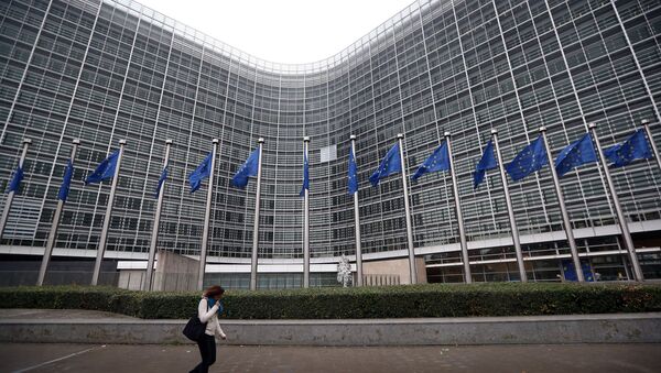 Штаб-квартира Европейской комиссии в Брюсселе, Бельгия - Sputnik Moldova-România