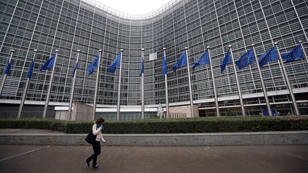 European Commission headquaters in Brussels, Belgium - Sputnik Молдова