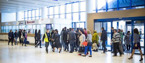 В Кишиневском аэропорту провели учебную тревогу в связи с пожаром - Sputnik Молдова