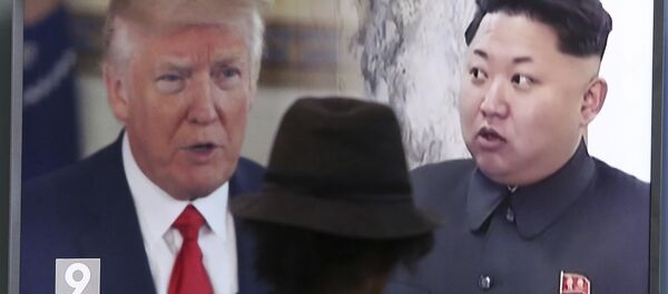 Donald Trump et Kim Jong-un - Sputnik Moldova-România