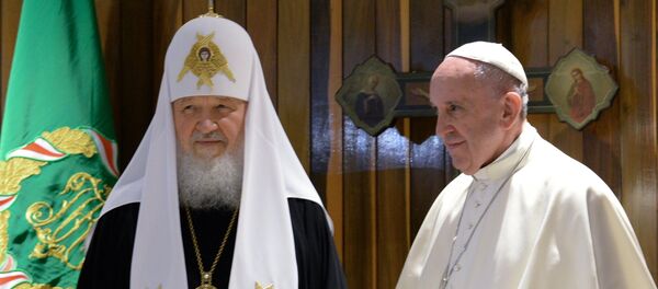 Patriarch Kirill and Pope Francis Meet in Havana - Sputnik Moldova-România