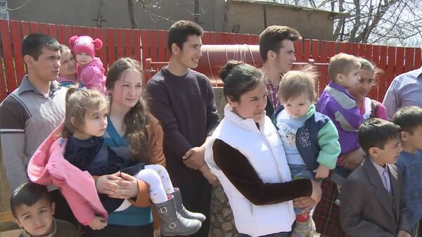 Многодетная семья Урсу Многодетная семья Урсу - Sputnik Молдова