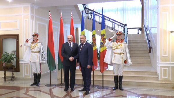 Теплый прием: как президента Беларуси встретили в Кишиневе - Sputnik Молдова
