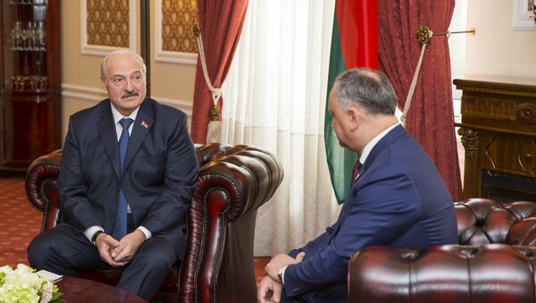 Lukașenko și Dodon - Sputnik Moldova