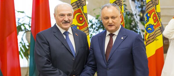 Встреча Александра Лукашенко с  Игорем Додоном - Sputnik Молдова