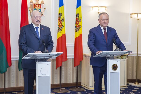 Главы государств отвечают на вопросы журналистов - Sputnik Молдова