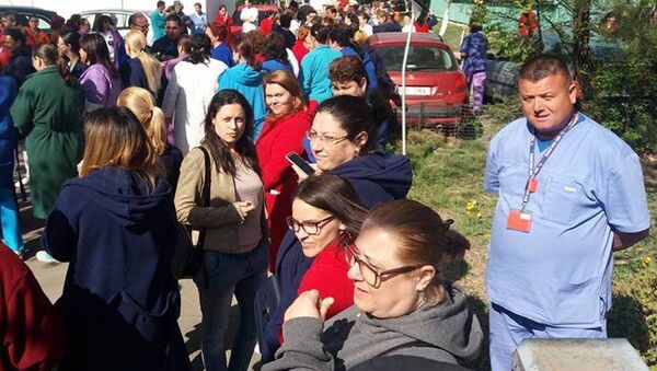 Proteste spontane în mai multe spitale din România - Sputnik Moldova-România