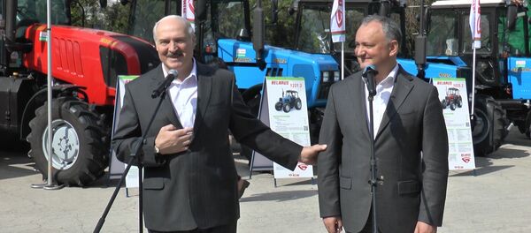 Додон пригласил Лукашенко на осень в Садова делать вино - Sputnik Молдова