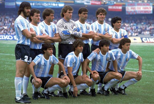 Naționala Argentinei, 1986 Naționala Argentinei, 1986 - Sputnik Moldova
