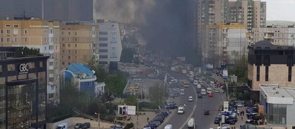 Incendiu pe strada Ismail din Capitală - Sputnik Moldova