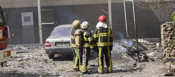 Пожар в Кишиневе Пожар в Кишиневе - Sputnik Молдова
