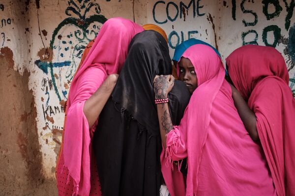 Сомалийские женщины в центре для беженцев Dadaab в Кении - Sputnik Молдова
