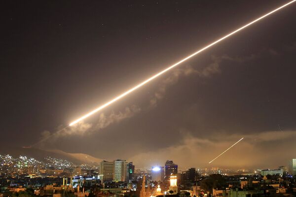 Ракетный удар США по Дамаску, Сирия - Sputnik Молдова