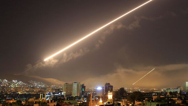 Ракетный удар США по Дамаску, Сирия - Sputnik Moldova-România