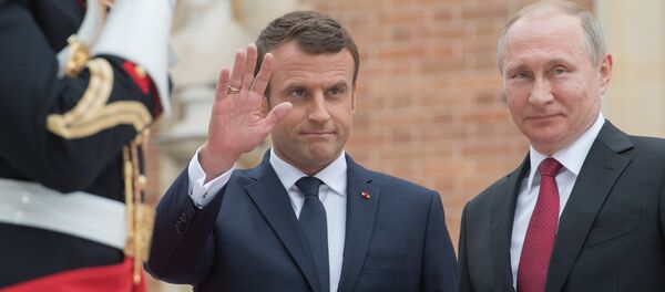 Vladimir Putin într-o vizită oficială în Franța - Sputnik Moldova