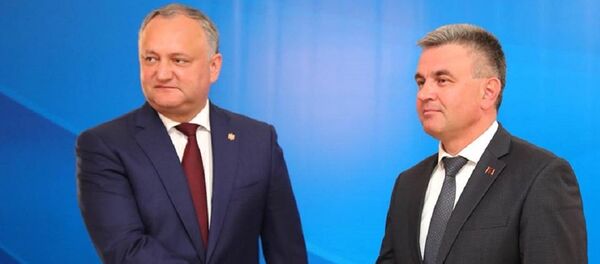 Igor Dodon și Vadim Krasnoselskii - Sputnik Moldova