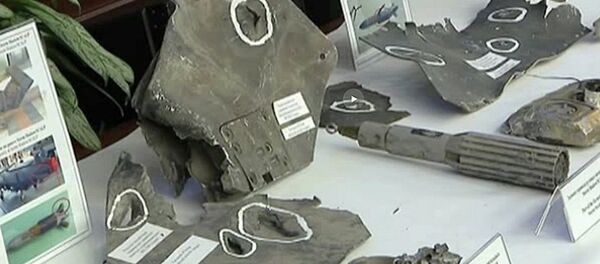 Fragmente de rachete doborâte în Siria - Sputnik Moldova