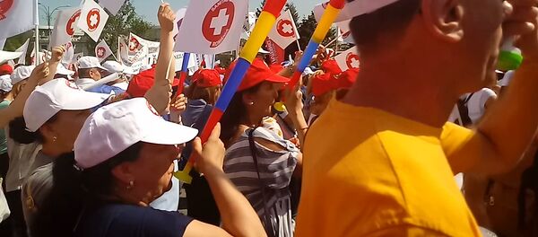 Protestul Sanitas în București: Risc de grevă generală - Sputnik Moldova-România