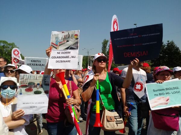 Proteste Sanitas Proteste Sanitas - Sputnik Moldova-România