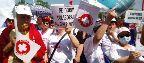 Proteste Sanitas Proteste Sanitas - Sputnik Moldova-România
