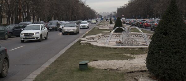 Trafic în București - Sputnik Молдова