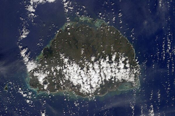 Остров Маврикий, снятый из космоса Антоном Шкаплеровым - Sputnik Молдова