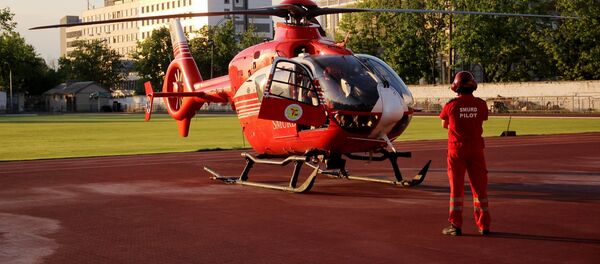 Intervenție aero - medicală SMURD - Sputnik Moldova