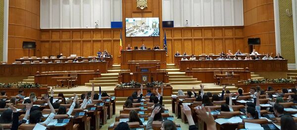 Vot în Parlamentul României - Sputnik Moldova