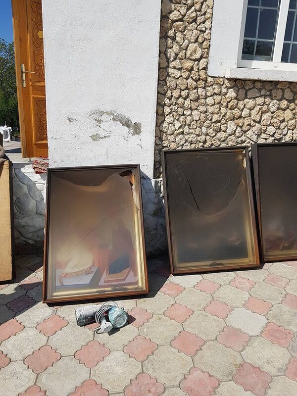 Biserica incendiată din satul Hârtop, raionul Floreşti Biserica incendiată din satul Hârtop, raionul Floreşti - Sputnik Moldova