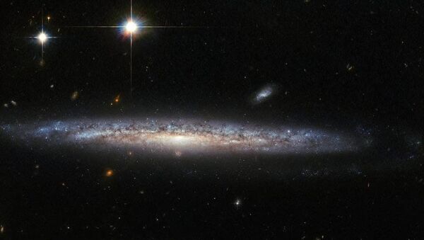 Галактики NGC 5714 и NGC 1787, снятые телескопом Хаббл - Sputnik Moldova-România