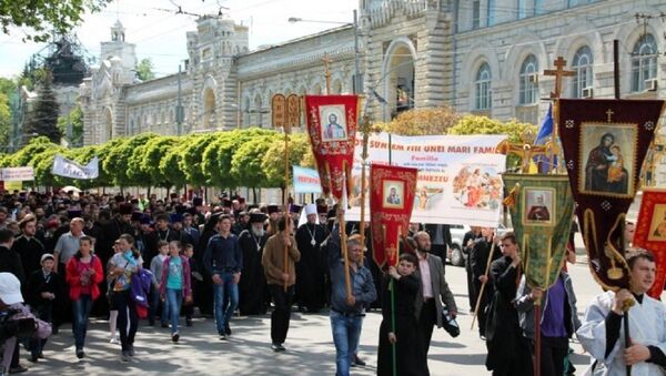 Marș pentru familie, imagine de arhivă - Sputnik Moldova-România