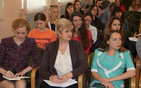 Новая лекция Школы инновационной журналистики Sputnik в Тирасполе (25.04.2018) - Sputnik Молдова