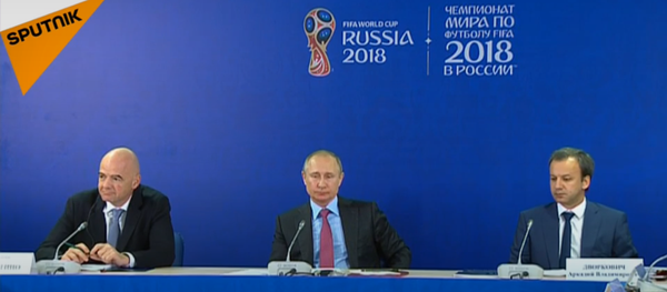 Путин проводит заседание наблюдательного совета оргкомитета ЧМ по футболу - Sputnik Молдова