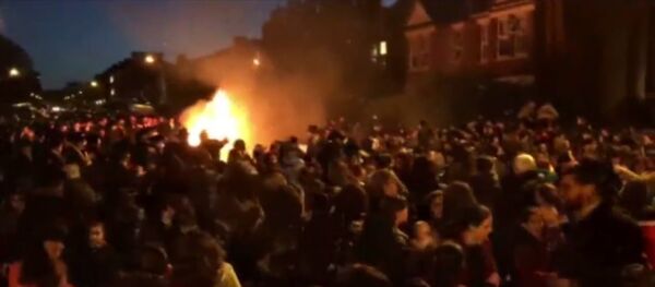 Очевидец снял момент взрыва на еврейском фестивале в Лондоне - Sputnik Молдова