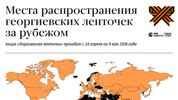 Георгиевские ленточки - Sputnik Молдова