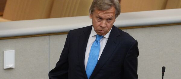 Председатель комитета Государственной Думы РФ по международным делам Алексей Пушков - Sputnik Moldova
