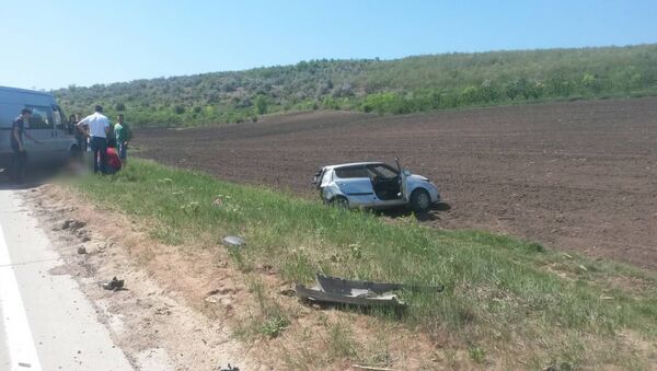 Accident rutier în apropiere de Răzeni - Sputnik Moldova