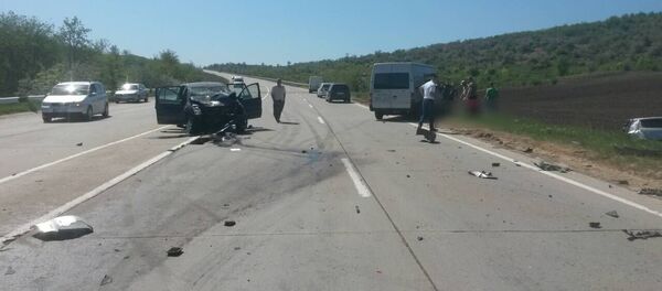 Accident rutier în apropiere de Răzeni - Sputnik Молдова
