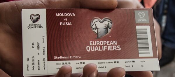 Билеты на отборочный матч чемпионата Европы между Молдовой и Россией Билеты на отборочный матч чемпионата Европы между Молдовой и Россией - Sputnik Молдова